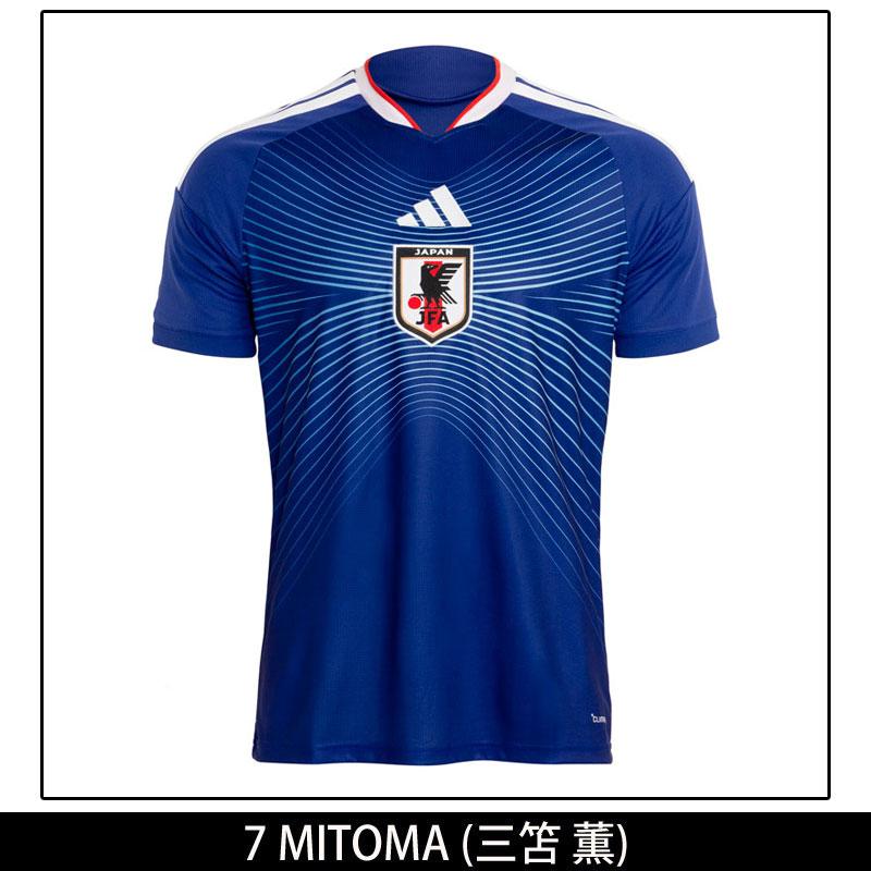 無くなり次第終了！ノベルティプレゼント！ アディダス 2026 サッカー日本代表 ホーム レプリカ ユニフォーム #7 三笘 薫 DAZ45-NUMBER-7 | adidas