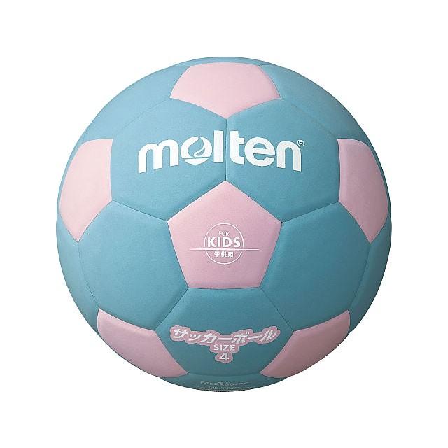 554円 格安販売中 サッカー ボール キッズ 子供用 モルテン Molten 軽量 4号球 ピンクサックス F4s20pc