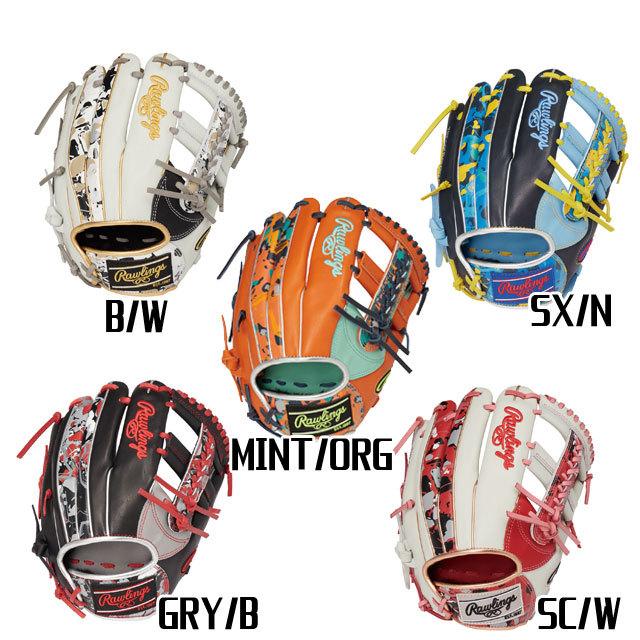 【美品】ローリングス 軟式グローブ HOH CRUSH THE STONE Rawlings（ローリングス） 軟式グローブ HOH CRUSH THE STONE