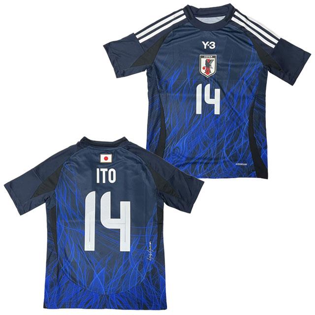 アディダス サッカー日本代表 2024 L 伊東純也ユニフォームJFA購入正規品 adidas（アディダス） キッズ サッカー日本代表 2024 ホーム レプリカ