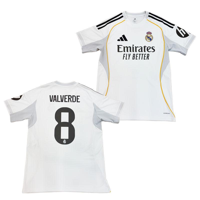 ウェア サッカー ユニフォーム レアルマドリード 8 adidas（アディダス） レアル・マドリード 25-26 ホーム レプリカ