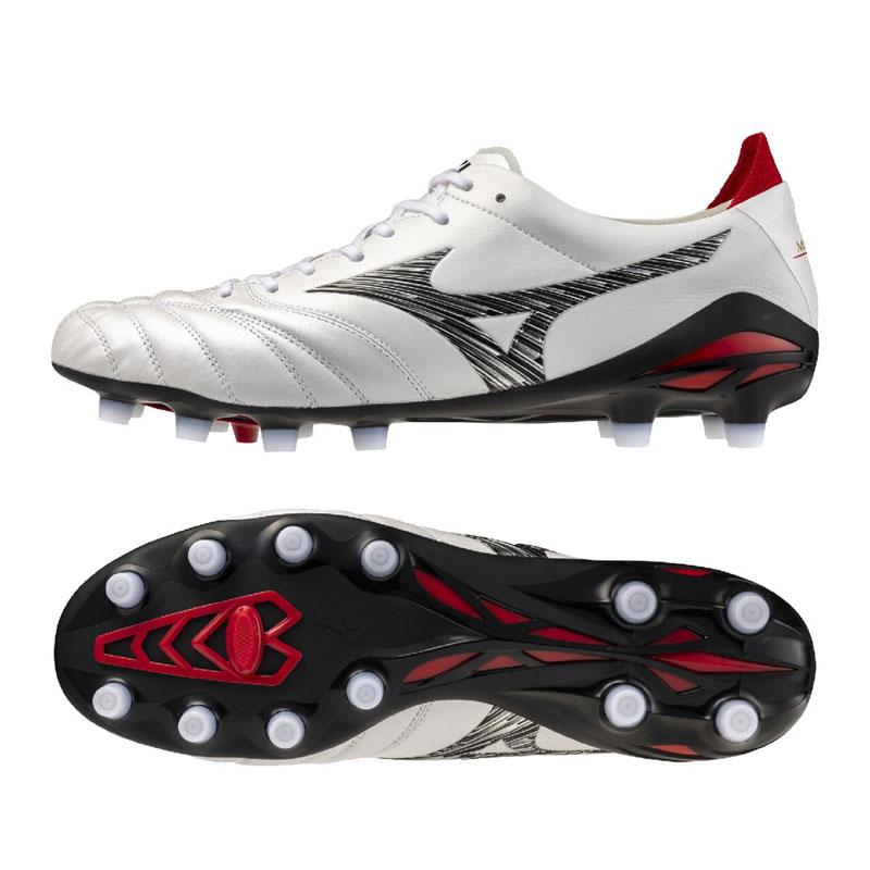 MIZUNO（ミズノ） モレリア NEO 5 JAPAN ホワイト サッカースパイク 土