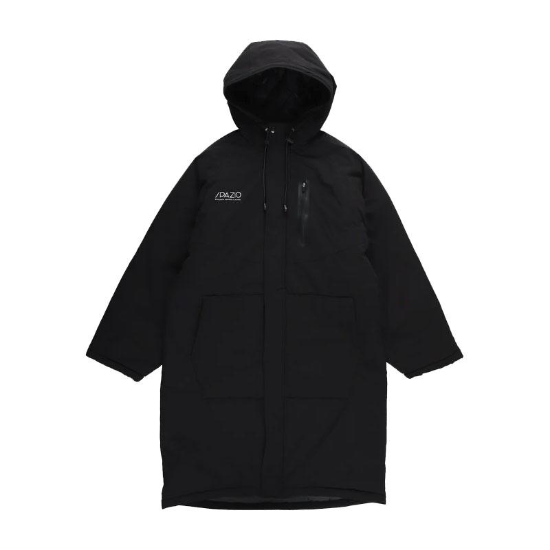 SPAZIO ブラック ベンチコート Spazio（スパッツィオ） テクニカルラインベンチコート ブラック