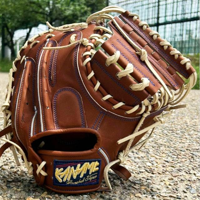 KANAME 野球グローブ 茶色 レザー KANAME 野球グローブ 茶色 レザー