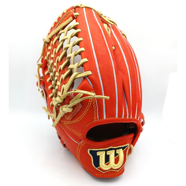 【硬式用】ハタケヤマ キャッチャーミット M9型 オレンジ ハタケヤマ 硬式グラブ キャッチャーミット M9型 スポサクオリジナル