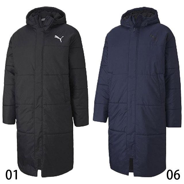 37%OFF! プーマ ESS+ ロングパデッドコート ベンチコート サッカー フットサル スポーツウェア 撥水 585346|ballclub|02