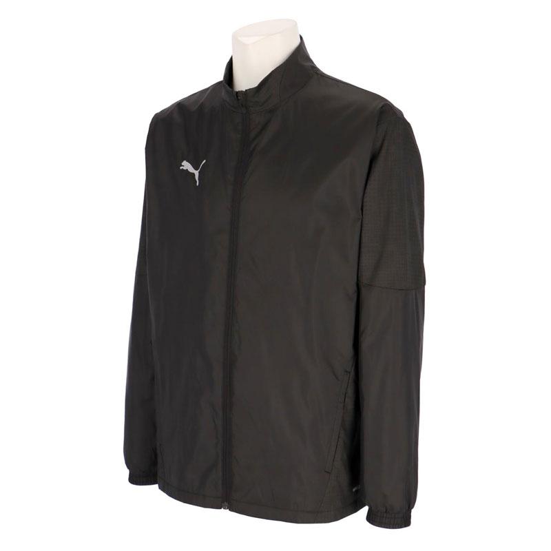 プーマ TEAMCUP ウラトリコット ウーブンジャケット サッカー フットサル フルジップ ジップパーカー 撥水 防風 裏起毛 秋冬 660405-03 PUMA（プーマ） TEAMCUP ウラトリコット ウーブンジャケット サッカー