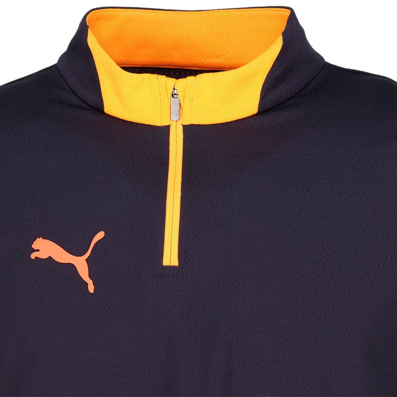 上下セット PUMA(プーマ) サッカー フットボール 速乾 indiviCUP PUMA（プーマ） サッカー フットサル INDIVICUP 1/4ジップトップ