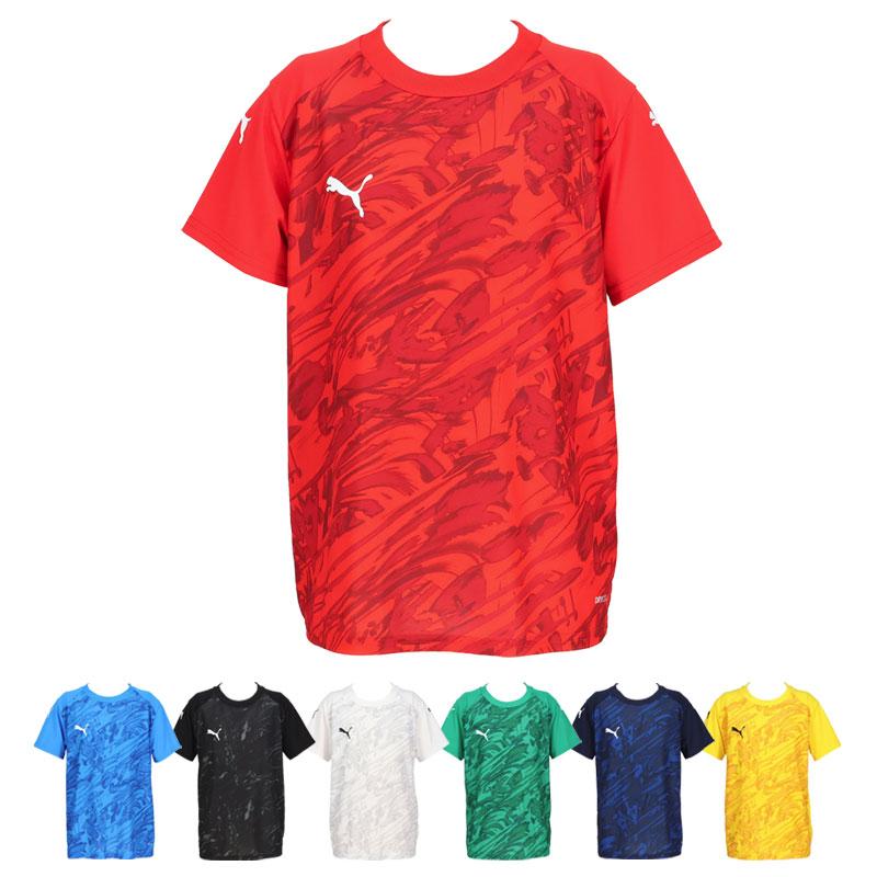 PUMA（プーマ） teamFINAL グラフィック ゲームシャツ JR サッカー