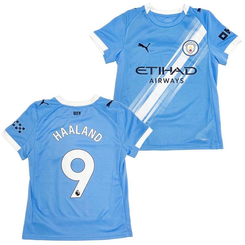 PUMA 24-25マンチェスター・シティ ハーランド 9番 PUMA マンチェスターシティ 24/25 ユニフォーム ホーム 半袖