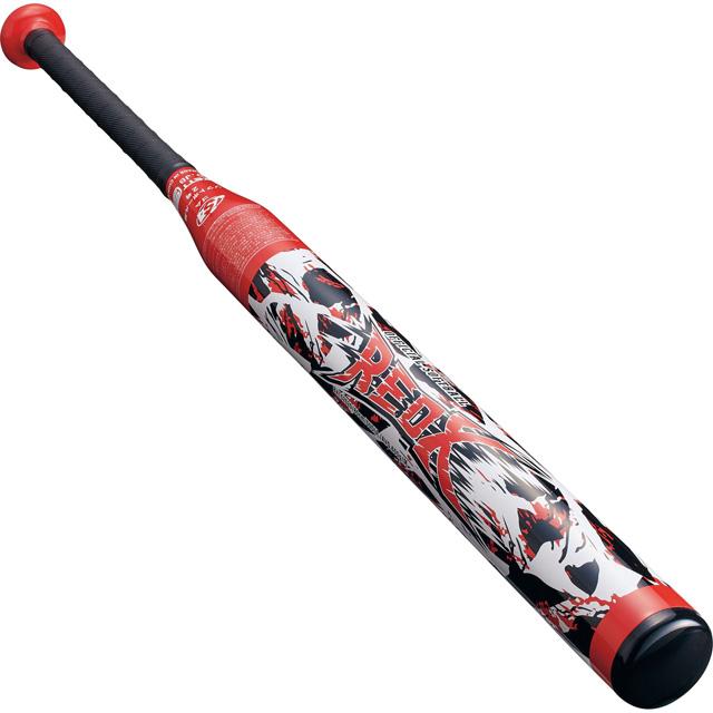 ゼット（ZETT） 少年用 ソフト 2号 金属製バット RED-X ソフトボール