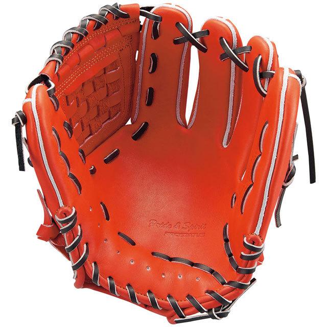 ZETT PROSTATUS 野球グローブ オレンジ 最高品質】硬式内野手用 DオレンジXオークブラウン ZETT