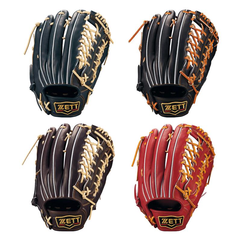 ゼット（ZETT） 限定 野球 グローブ 硬式 外野手用 プロステイタス