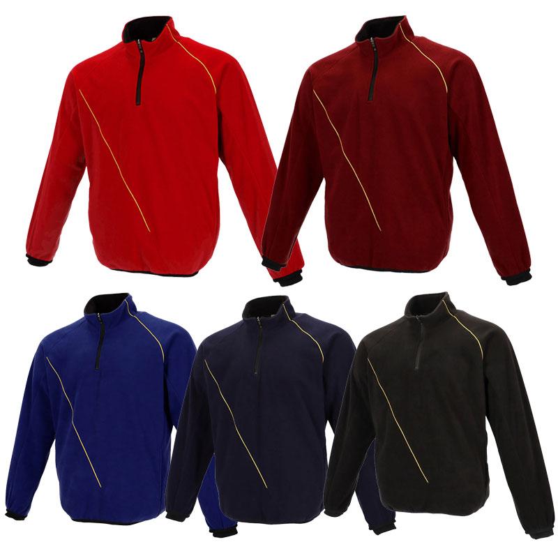 エスエスケイ（SSK） ジュニア フリースジャケット ハーフジップ 長袖