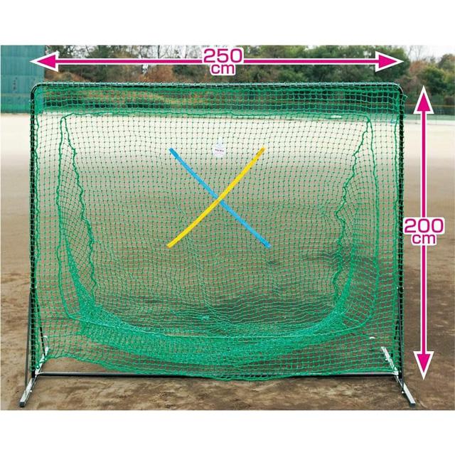 ユニックス 野球 練習用品 ワイドネット デカネット 練習用ネット バッティング練習 トレーニング用品 自主トレ トレーニング BX7775｜ballclub｜02