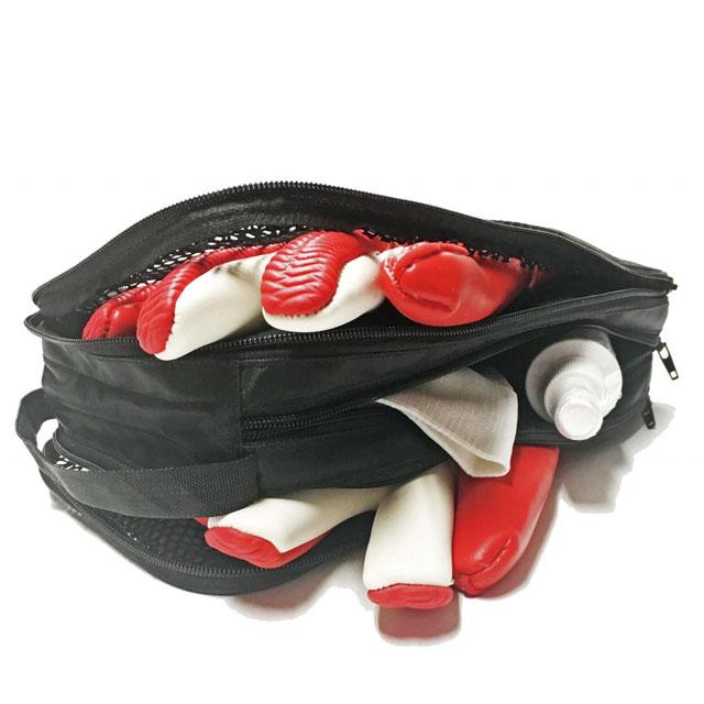 GAVIC リバウンドネット 収納ケース付き GAViC/ガビック サッカー フットサル GKグローブケース ブラック