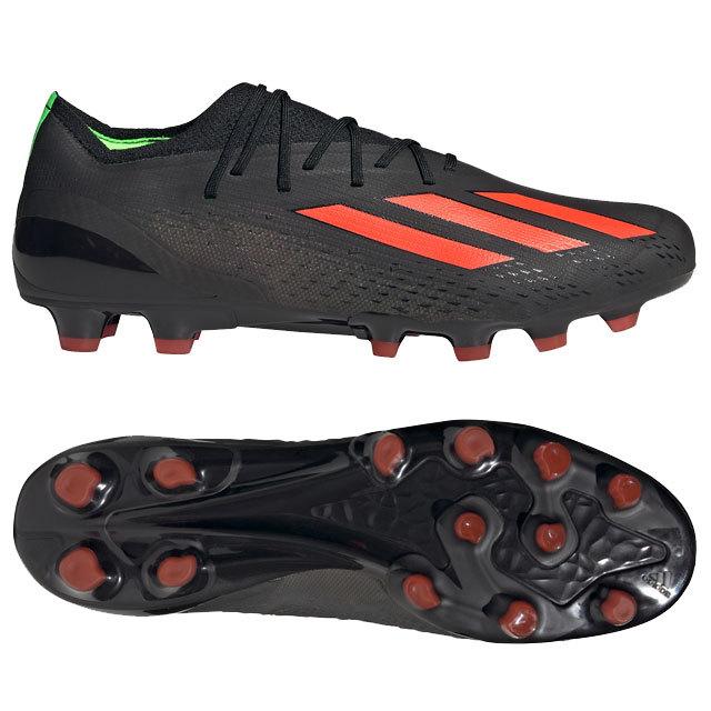 アディダス X スピードポータル.1 AG (オレンジ×ブラック) adidas アディダス エックススピードポータル.1 AG(オレンジ×ブラック