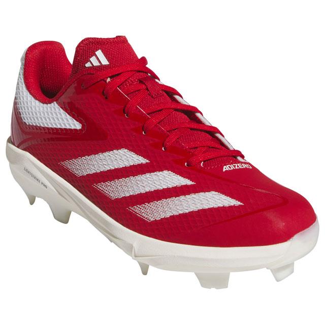 アディダス 27.5 アディゼロ エレクトリック 2 アメフト スパイク 赤 adidas（アディダス） 40％OFF 野球スパイク ポイントスパイク