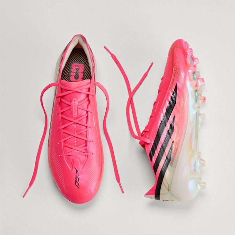 アディダス F50 25.0cmサッカースパイクほぼ新品 使用1時間 付属品完備 adidas（アディダス） F50 HYPERFAST ELITE AG ソーラーターボ