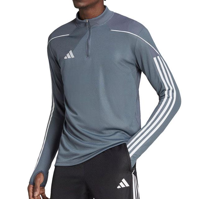 アディダス サッカー フットサル TIRO23 トレーニングトップ 1/4ジップ ジャージー (adidas2023SS) MMK66｜ballclub｜03