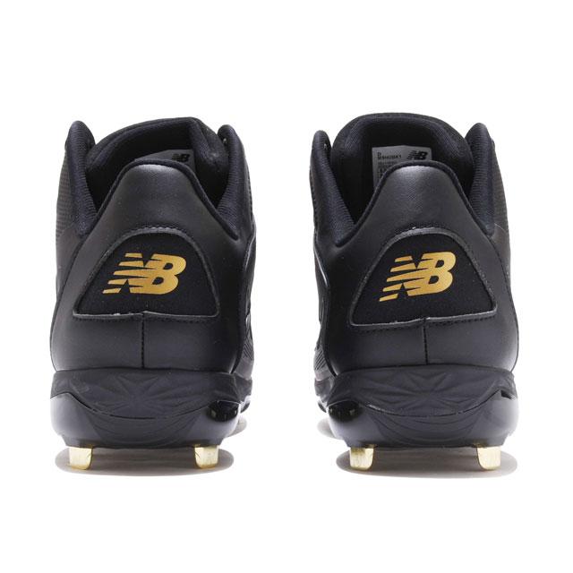 New Balance S01 野球用スパイク ブラック/ゴールド New Balance（ニューバランス） 40％OFF！ 野球スパイク 埋め込み金具