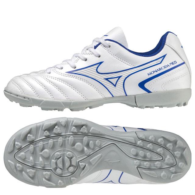 ミズノ サッカー フットサル トレーニングシューズ ジュニア モナルシーダ Neo 2 Select Jr As ホワイト ブルー ワイドモデル Mizuno22q1 P1ge P1ge 野球 サッカーの専門店ballclub 通販 Yahoo ショッピング