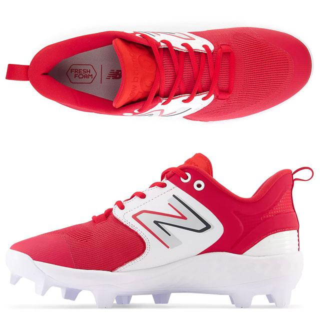 ニューバランス野球スパイク赤PL3000R6 ニューバランス野球スパイク赤PL3000R6 ニューバランス（new