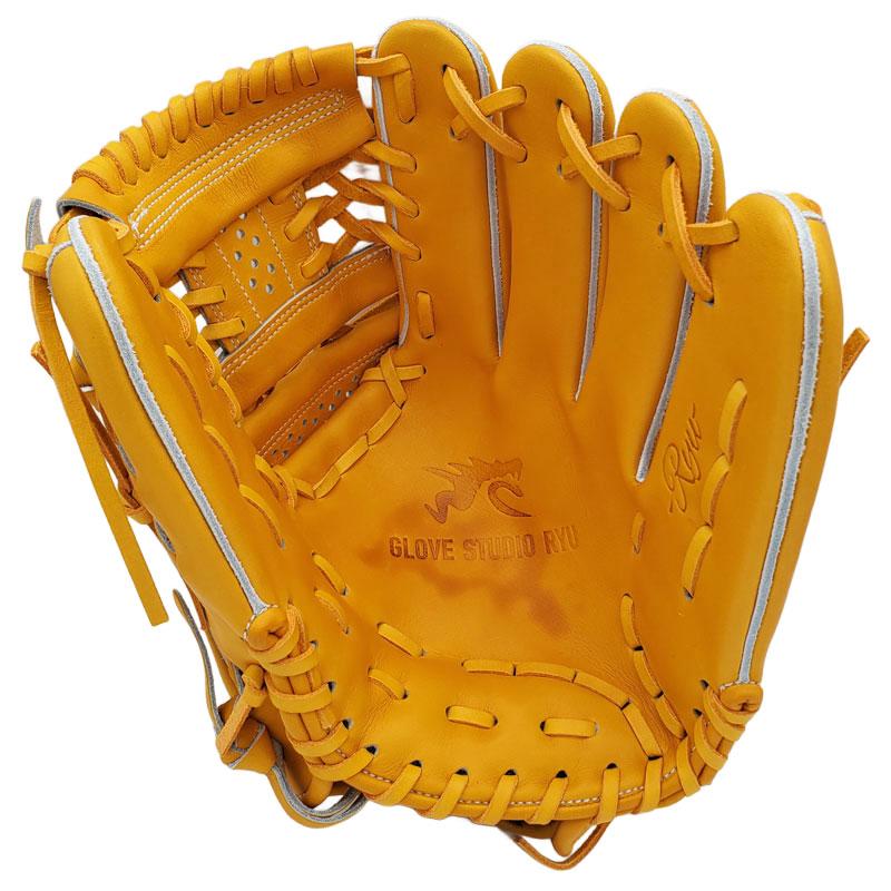 ryu グローブ グラブ　硬式用　希少　投手用　キップレザー GLOVE STUDIO RYU リュウ 硬式グラブ キップレザー 野球