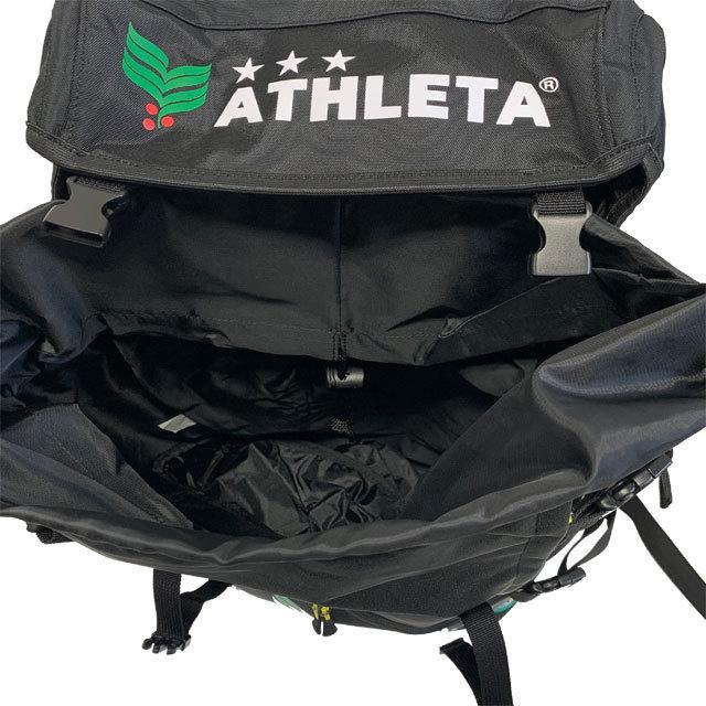 アスレタ サッカー フットサル かばん リュック バックパック 約35L ブラック 大容量 (ATHLETA2021SS) YA134-70