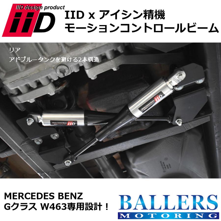 IID x アイシン精機 BENZ W463 Gクラス モーションコントロール