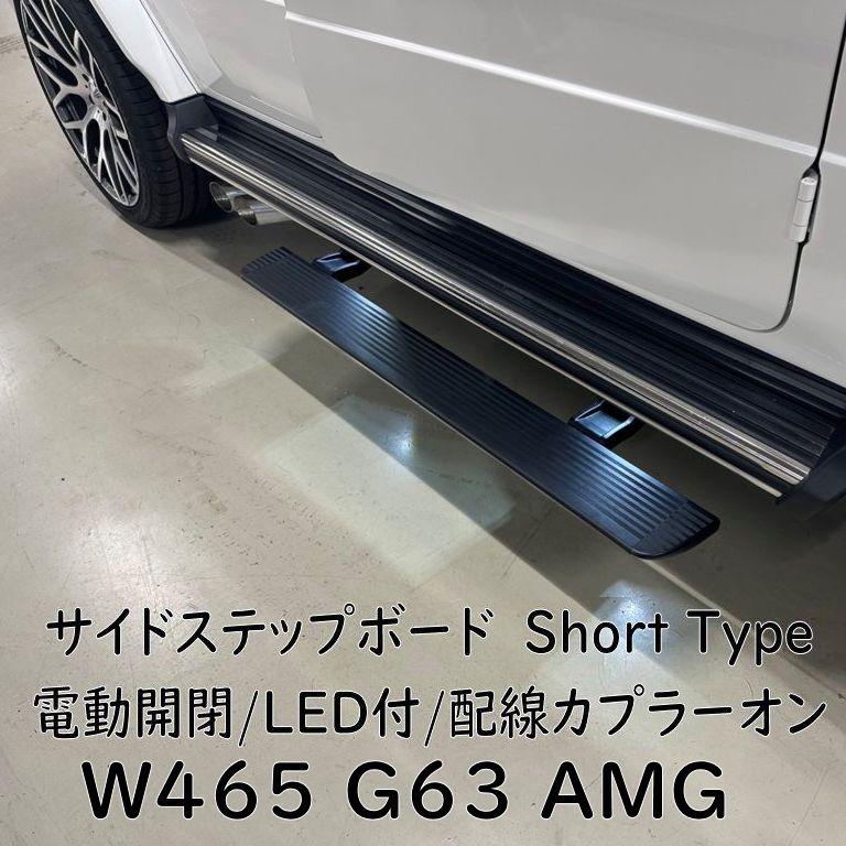 サイドステップ　W460 230GE ゲレンデ ショートボディ用 美品 純正 Mercedes-Benz（メルセデス・ベンツ） 即納 IID W465 G63 AMG A463A