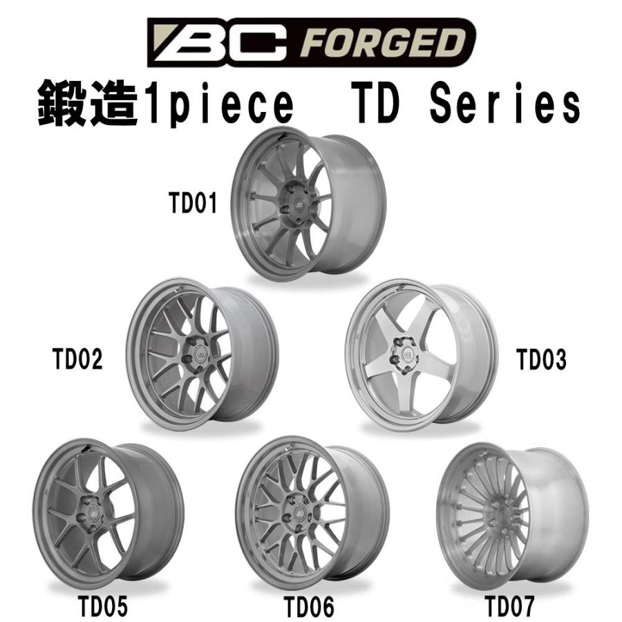 BC Forged 鍛造 ホイール 20inch 20インチ TDシリーズ オーダーメイド