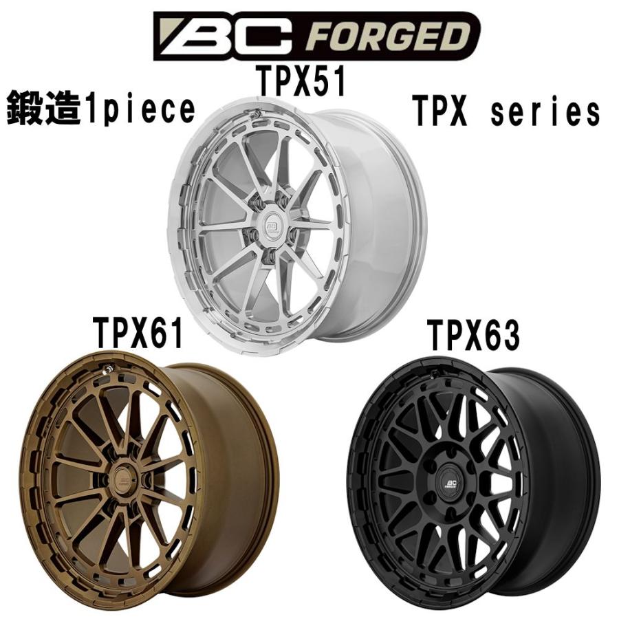 BC Forged 鍛造 ホイール 20inch 20インチ TPXシリーズ オーダー BC Forged 鍛造 ホイール 20inch 20インチ TPXシリーズ オーダー