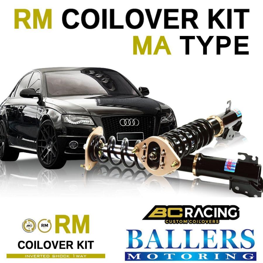 BC Racing コイルオーバーキット ボルボ V50 2004年〜 VOLVO 車高調 ダンパー BCレーシング RM MAタイプ 新品 1台分