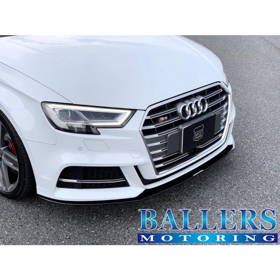 AUDI S3/A3 Sライン 8V セダン 後期 フロントリップスポイラー AUDI S3/A3 Sライン 8V セダン 後期 フロントリップスポイラー