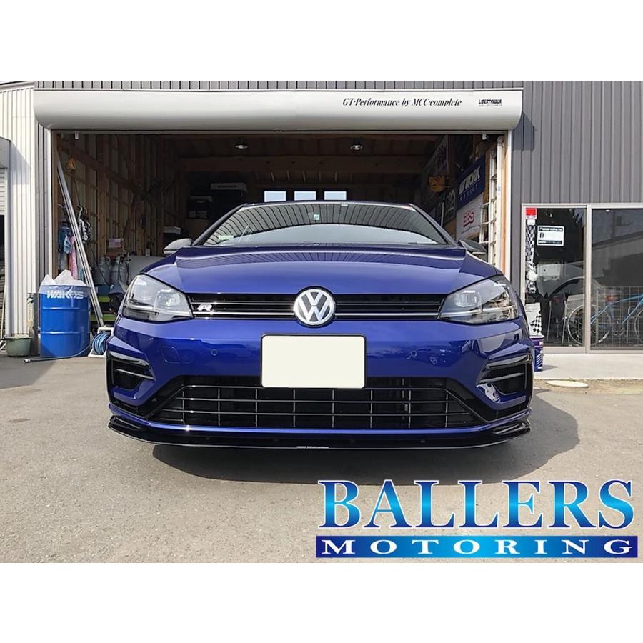 VW ゴルフ7.5R フロントリップスポイラー Next Innovation 5mmモデル