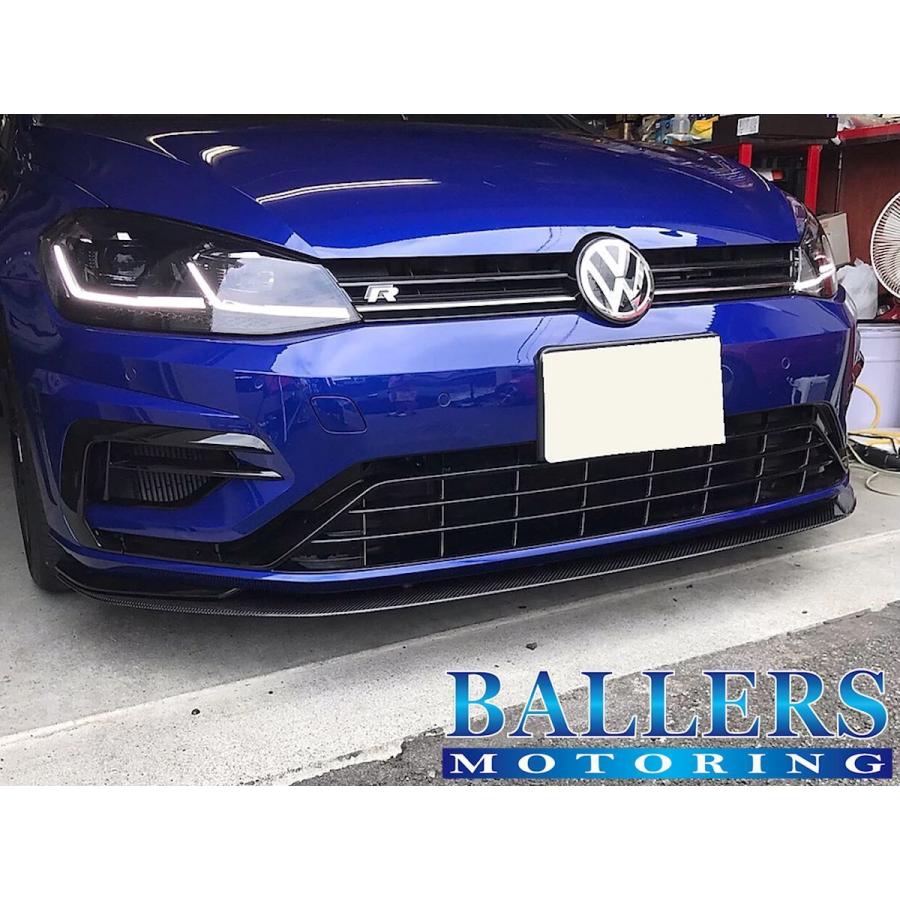 VW ゴルフ7.5R フロントリップスポイラー Next Innovation 5mmモデル