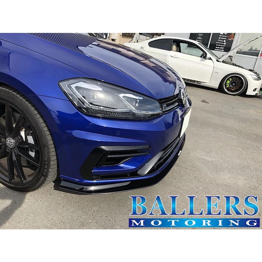 VW ゴルフ7.5R フロントリップスポイラー Next Innovation 5mmモデル