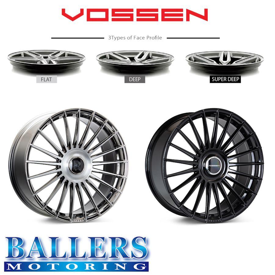 VOSSEN HF8 22インチ ホイール BENZ W222 Sクラス ベンツ 22inch 9.0J 10.5J 1台分 グロスブラック フローティングエンブレム仕様｜ballers-sp03｜05