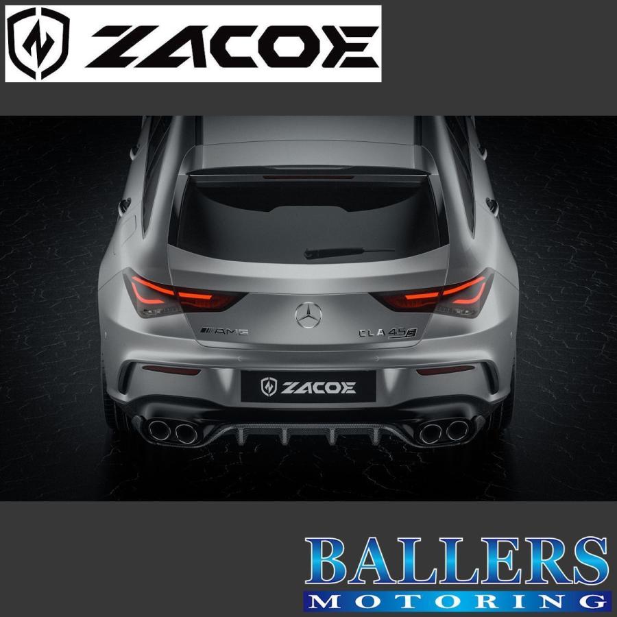 ZACOE ベンツ X118 CLA45S AMG カーボン リアディフューザー リア