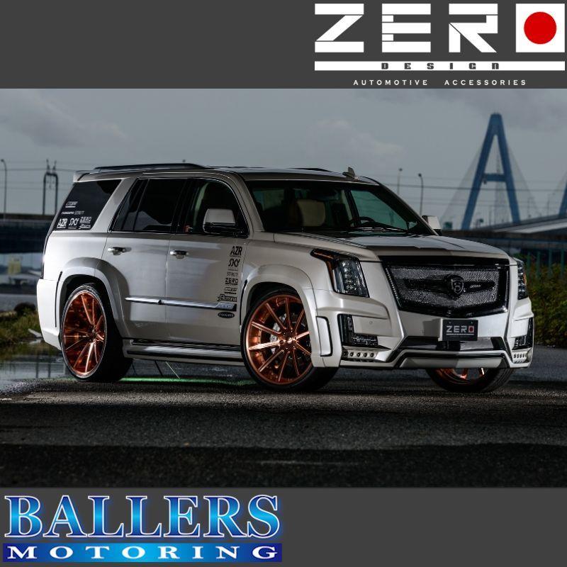 キャデラック エスカレード 2015年〜 Ver1 ZERO DESIGN オーバーフェンダー 35mm エアロ ゼロデザイン Cadillac バージョン1