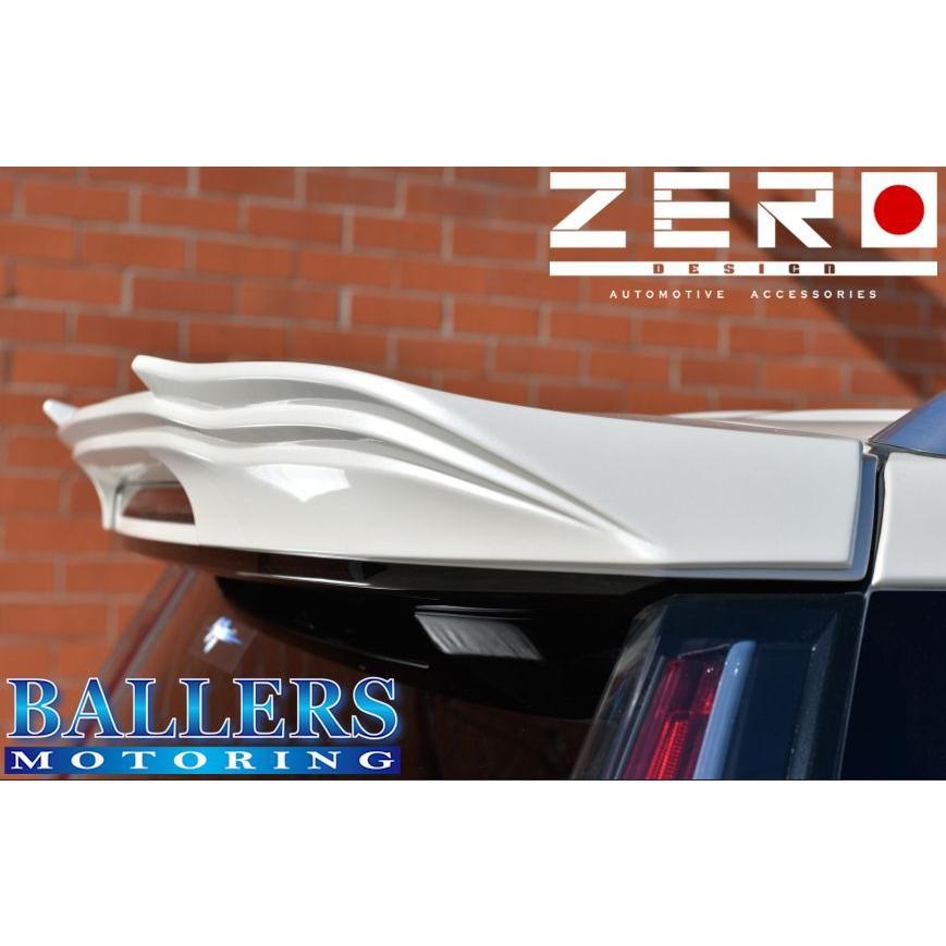 キャデラック エスカレード 2015年〜 Ver1 ZERO DESIGN ルーフスポイラー エアロ ゼロデザイン Cadillac バージョン1｜ballers-sp03