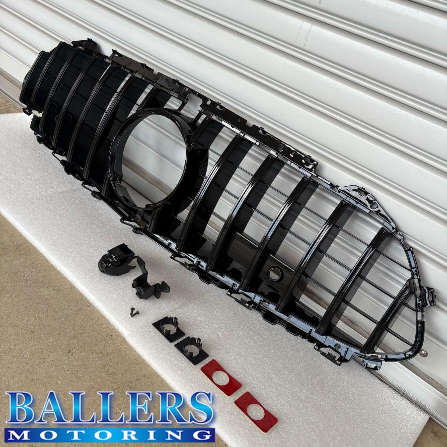 ベンツ CLSクラス C257 パナメリカーナグリル オールブラック 社外