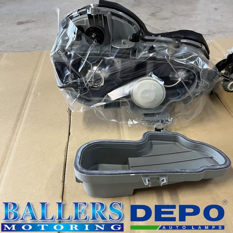 希少 DEPO W211 後期LOOK ハロゲンヘッドライト BENZ Eクラス W210