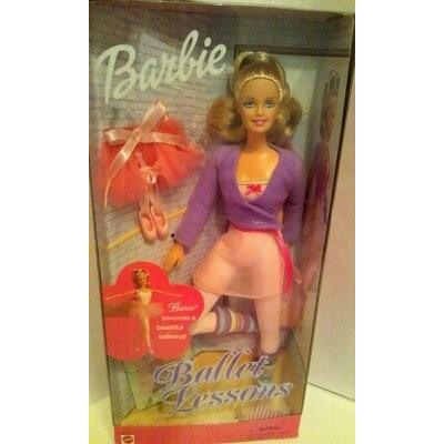 B02P9Nov12allet Lessons　　バレリーナバービー　　Barbie　バービー人形  バービー人形　バレエ雑貨  バレリーナ雑貨　バレエ発表会プレゼントに