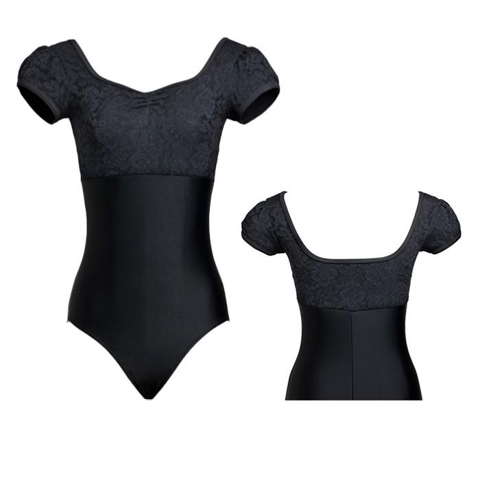 バレエレオタード 袖あり 大人 レディース Ｍ バレエ レオタード 大人 袖ありレオタード レディース レース 日本製