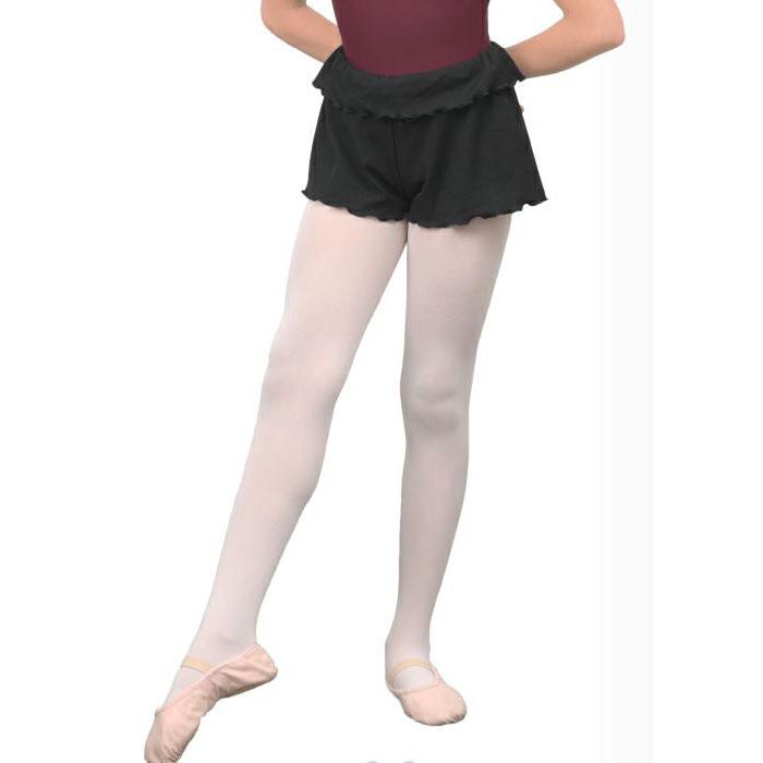 チャコット ショートパンツ バレエ 130Jジュニア ブラックベリー