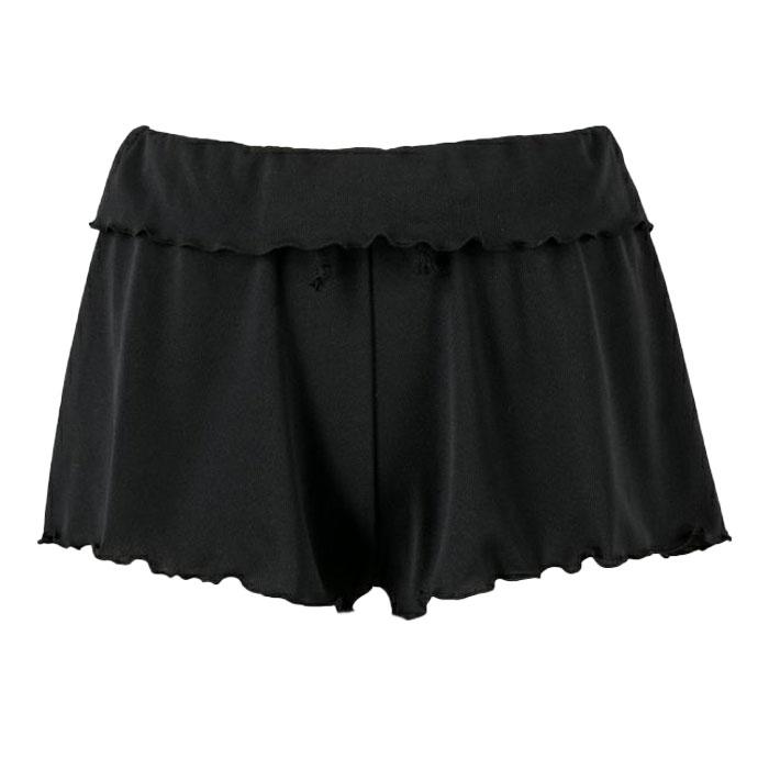 バレエ ショートパンツ ジュニア 子供 P 150 オーバーパンツ ブラック