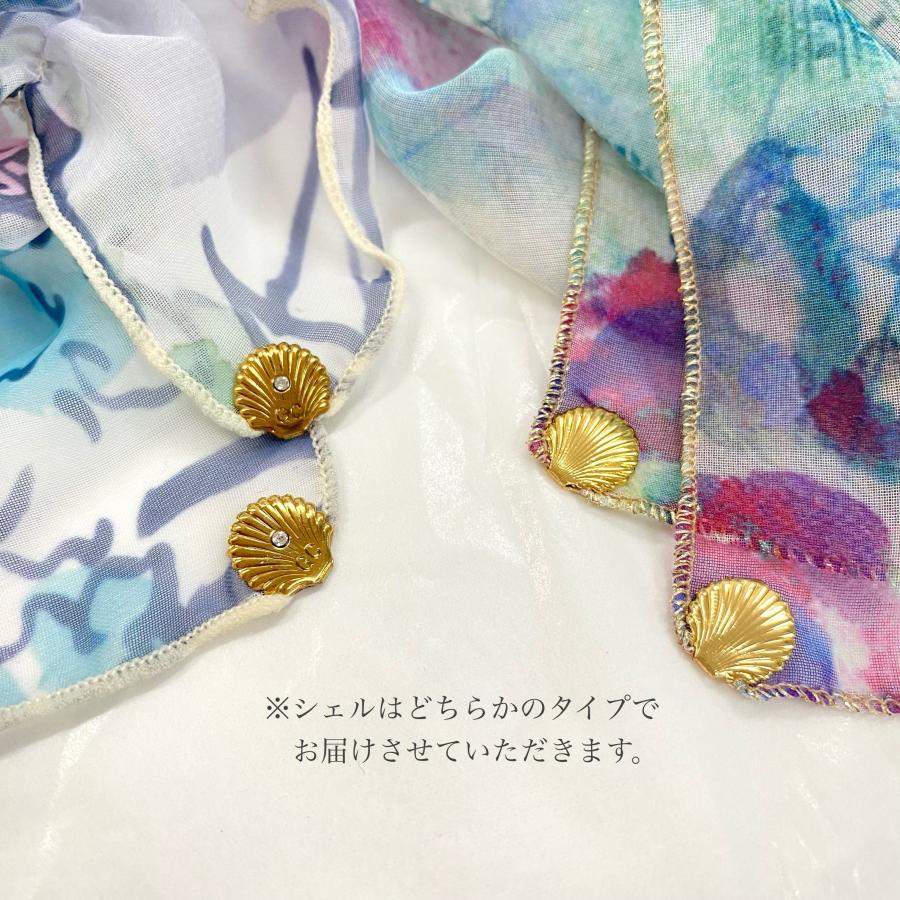 Ballett プレーン 無地スカーフ 日本製 〜驚くほどソフト&しなやかタッチ〜 ギフトにも最適　ご家庭で洗濯可 50×160cm シフォンスカーフ |  | 11