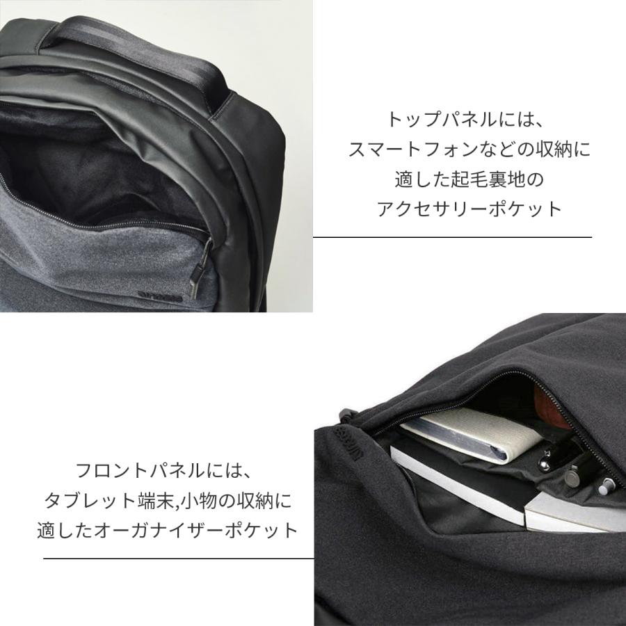 Incase インケース リュック ビジネス バックパック メンズ レディース City Compact Backpack｜ballistik｜04